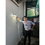 โคมไฟผนังโซล่าเซลล์ 380LED / 410LED รุ่น MD-SOLAR-H1014 (แสง : ขาว)