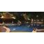 โคมไฟหัวเสาโซล่าเซลล์ + AC ทรง 6 เหลี่ยม (โรมัน สีทอง) (เเสง : ขาว+เหลืองวอมไวท์)