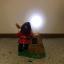 ไฟตุ๊กตาโซล่าเซลล์ ประดับสวน คนแคระ 1 LED (แสง : ขาว)