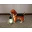 ไฟตุ๊กตาโซล่าเซลล์ ประดับสวน Beagle 1 LED (แสง : เหลืองวอมไวท์)