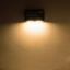 โคมไฟโซล่าเซลล์ ติดผนัง ทรงสามเหลี่ยม 38 SMD LED (เเสง : เหลืองวอมไวท์) 1 แถม 1