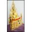 พระพุทธชินราชออกโดยวัดใหญ่ ขนาด9นิ้ว เนื้อทองเหลือง ลงรักปิดทองแท้ มีโมคคลา และสารีบุตร ออกโดยวัดใหญ่จังหวัดพิษณุโลก รหัส466