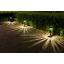ไฟปักสนามโซล่าเซลล์ 2 SMD LED (เเสง : เหลืองวอมไวท์)