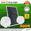 โคมไฟซาลาเปาโซล่าเซลล์ ติดเพดาน-ผนัง รุ่น 300W.+300W. (แสงขาว)( 2 โคม )