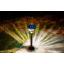 ไฟปักสนามโซล่าเซลล์ 2 SMD LED (เเสง : เหลืองวอมไวท์)