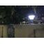 โคมไฟหัวเสา ทรงหกเหลี่ยม 8 Super SMD LED (เเสง : ขาว)