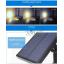 สปอร์ตไลท์ปักสนามโซล่าเซลล์ 7 LED(super bright) (เเสง : เหลืองวอมไวท์)