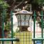 โคมไฟหัวเสาโซล่าเซลล์ + AC ทรง Grand เเบบที่ 2 (สีทอง) (เเสง : ขาว)