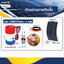 ปั๊ม DC 24 V (ปั๊มสีน้ำเงินเเดง) พร้อม เเผงโซล่าเซลล์ โค้งงอได้ 120W