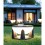 โคมไฟหัวเสาโซล่าเซลล์ Solar LED Pillar รุ่น LSXML-208 (เปิดได้ 3 แสง)
