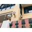 โคมไฟกิ่งโซล่าเซลล์ ทรง 6 เหลี่ยม โรมันสีทอง (ไซส์ใหญ่) (เเสง : ขาว + เหลืองวอทไวท์)