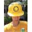 Safety helmet with solar cell fan