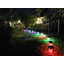 ไฟปักสนามโซล่าเซลล์ 1 LED เเสง ขาว + หลากสี ( 2 in 1 ) 1 แถม 5