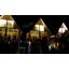 ไฟกระพริบโซล่าเซลล์ 100 CHIP SMD LED ขดลวด (เเสง : เหลืองวอมไวท์)