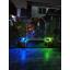 ไฟปักสนามโซล่าเซลล์ 1 LED เเสง ขาว + หลากสี ( 2 in 1 ) 1 แถม 5