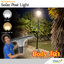 โคมไฟหัวเสา UFO ทรง Pedestrian Body สีดำ (เปิดได้ 2 แสง)
