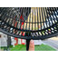 พัดลมโซล่าเซลล์ XMLSOLAR ขนาด 16 นิ้ว พร้อมแผงโซล่าเซลล์ 25W. (แบตเตอรี่ในตัว) (สีดำ)