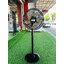 พัดลมโซล่าเซลล์ XMLSOLAR ขนาด 16 นิ้ว พร้อมแผงโซล่าเซลล์ 25W. (แบตเตอรี่ในตัว) (สีดำ)