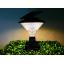 โคมไฟหัวเสาโซล่าเซลล์ 60 SMD LED (เเสง : เหลืองวอมไวท์)