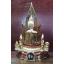 พระพุทธชินราชขนาดหน้าตัก 5 นิ้ว พิมพ์ใหญ่ฐาน 2 ชั้น เนื้อทองเหลืองขัดมัน รหัส226