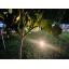 สปอร์ตไลท์ปักสนามโซล่าเซลล์ 7 LED(super bright) (เเสง : เหลืองวอมไวท์)