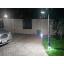 โคมไฟกิ่งโซล่าเซลล์ 48 SMD LED + Motion สีดำ (แสง ขาว)