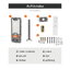 โคมไฟถนนโซล่าเซลล์ 200W รุ่น MD-SLT99-200W (แสง : ขาว)