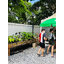 สปอร์ตไลท์โซล่าเซลล์ 100 W. รุ่นใหม่ JD8800L (แสง : เหลืองวอมไวท์)