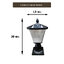 โคมไฟหัวเสาโซล่าเซลล์ รุ่น TZ-11836 (เปิดได้ 2 แสง)(1 แถม 1)