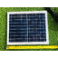พัดลมโซล่าเซลล์ XMLSOLAR ขนาด 16 นิ้ว พร้อมแผงโซล่าเซลล์ 15W. (แบตเตอรี่ในตัว) (สีขาว)