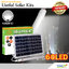 โคมไฟอเนกประสงค์โซล่าเซลล์ หลอดยาว 60 LED + Motion Sensor (แสงขาว)