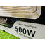 ไฟสปอตไลท์โซล่าเซลล์ 500 Watt กล่องสีน้ำตาล (เปิดได้ 3 แสง)