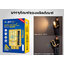 โคมไฟถนนโซล่าเซลล์ Vmax 200w. Body สีทอง (แสง : เหลืองวอมไวท์)
