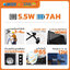 สปอร์ตไลท์โซล่าเซลล์ รุ่น MD-SPT-6 (แสง : ขาว)