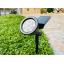 สปอร์ตไลท์ปักสนามโซล่าเซลล์ 7 LED(super bright) (เเสง : ขาว)