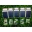 โคมไฟโซล่าเซลล์ ติดผนัง 15 SMD LED (ตัวแบน ขาว) (เเสง : ขาว) (1 แถม 1)