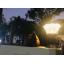 โคมไฟหัวเสา ทรงหกเหลี่ยม 8 Super SMD LED (เเสง : เหลืองวอมไวท์)