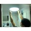 โคมไฟซาลาเปาโซล่าเซลล์ ติดเพดาน-ผนัง 30W Super Bright (แสงขาว)