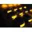 ไฟหมุดถนนโซล่าเซลล์ 6 LED รุ่น Robot (เเสง : เหลืองกระพริบ)