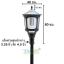 โคมไฟหัวเสาโซล่าเซลล์ 2,000 lumens (แสง:ขาว)