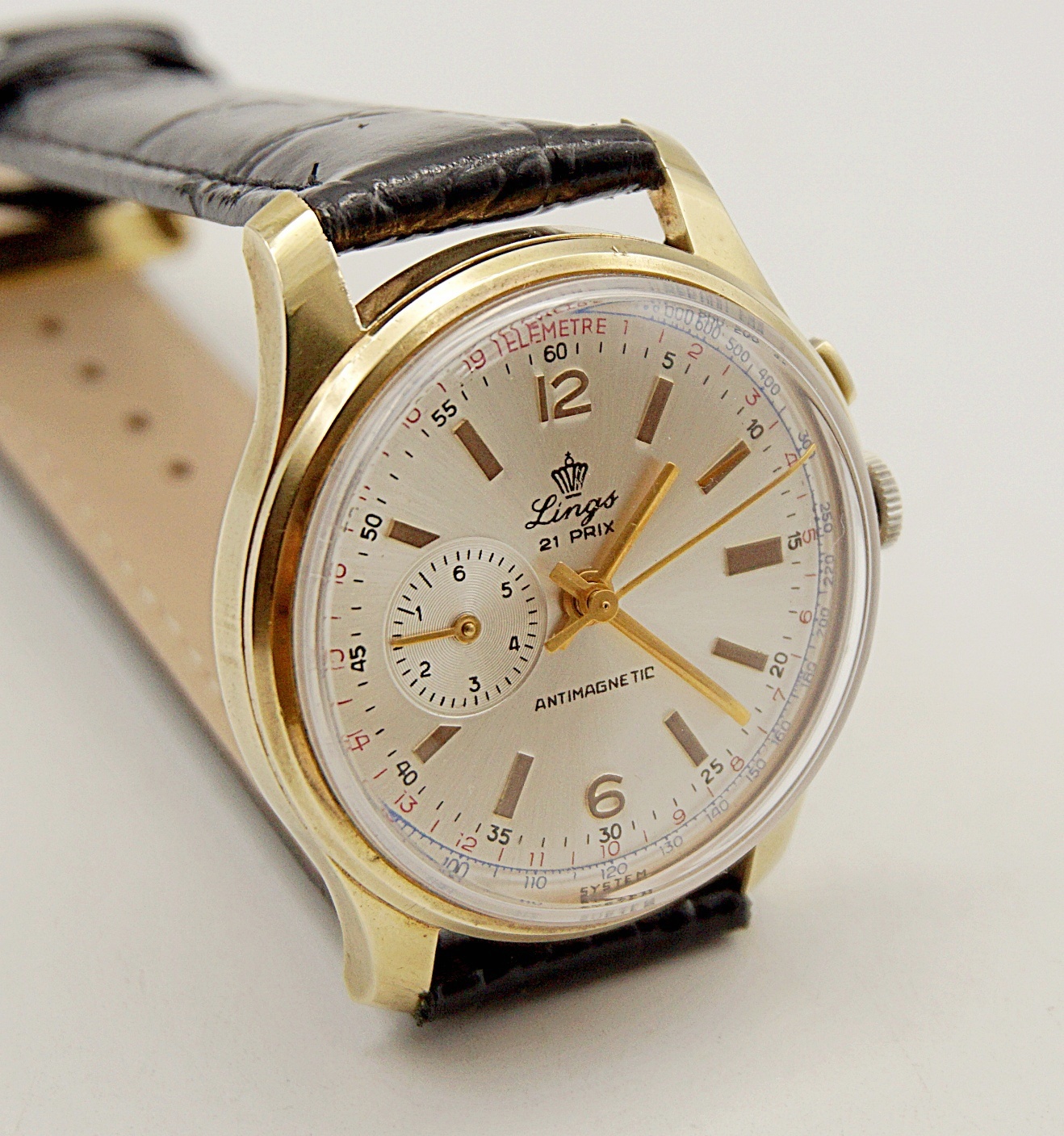 นาฬิกาเก่า LINGS ไขลาน