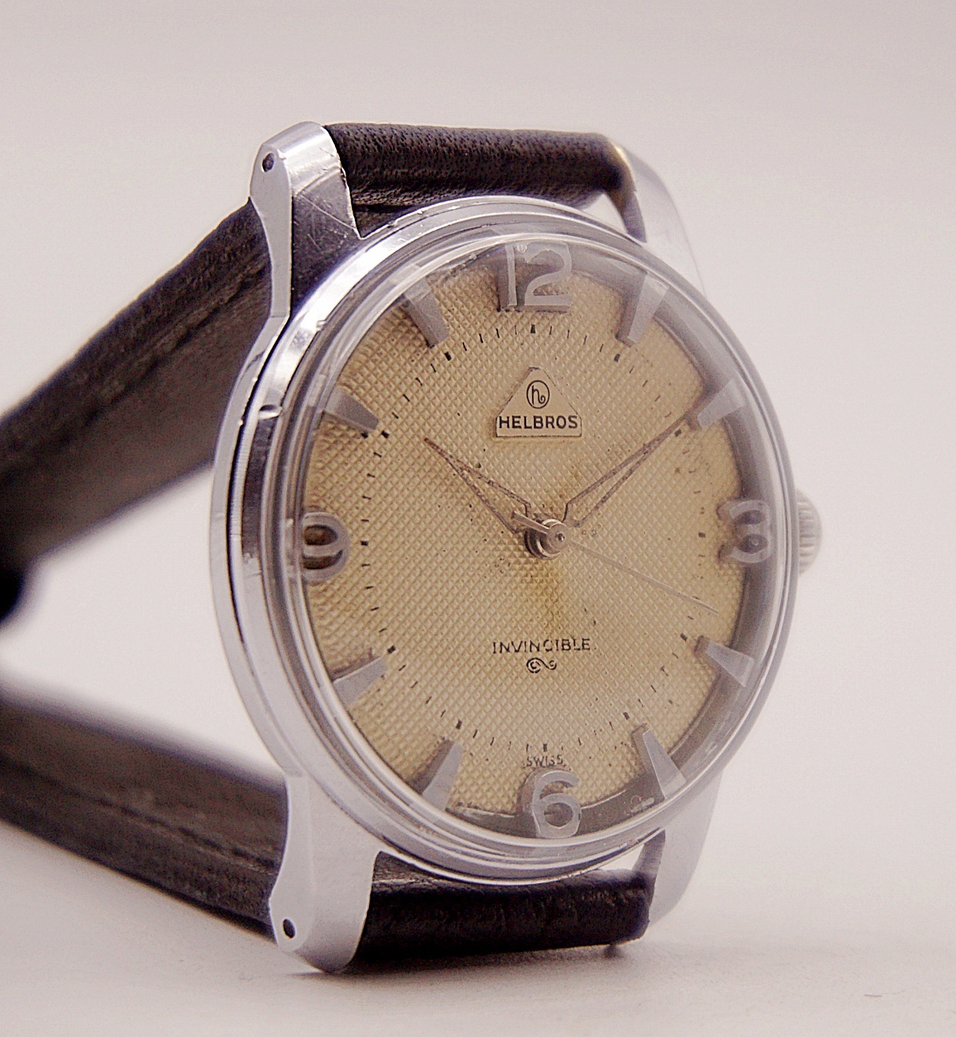 นาฬิกาเก่า HELBROS ไขลาน