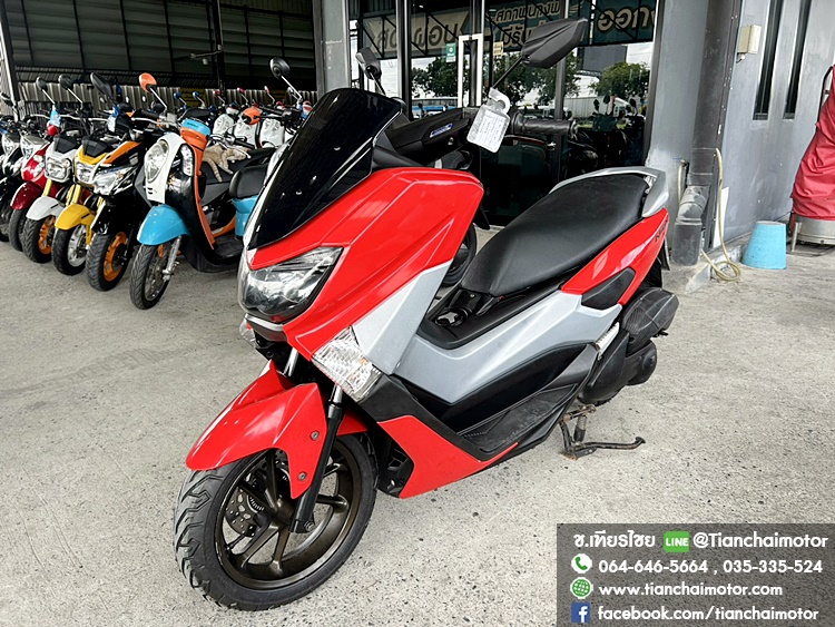 ★ดาวน์8,000★NMAX ปี60 สีแดง เครื่องเดิมๆ ชุดสีใหม่สวยเป๊ะ เครื่องแน่น เครื่องดี ศูนย์ดี รถพร้อมใช้งาน ราคา 43,900 (ตามสภาพ)