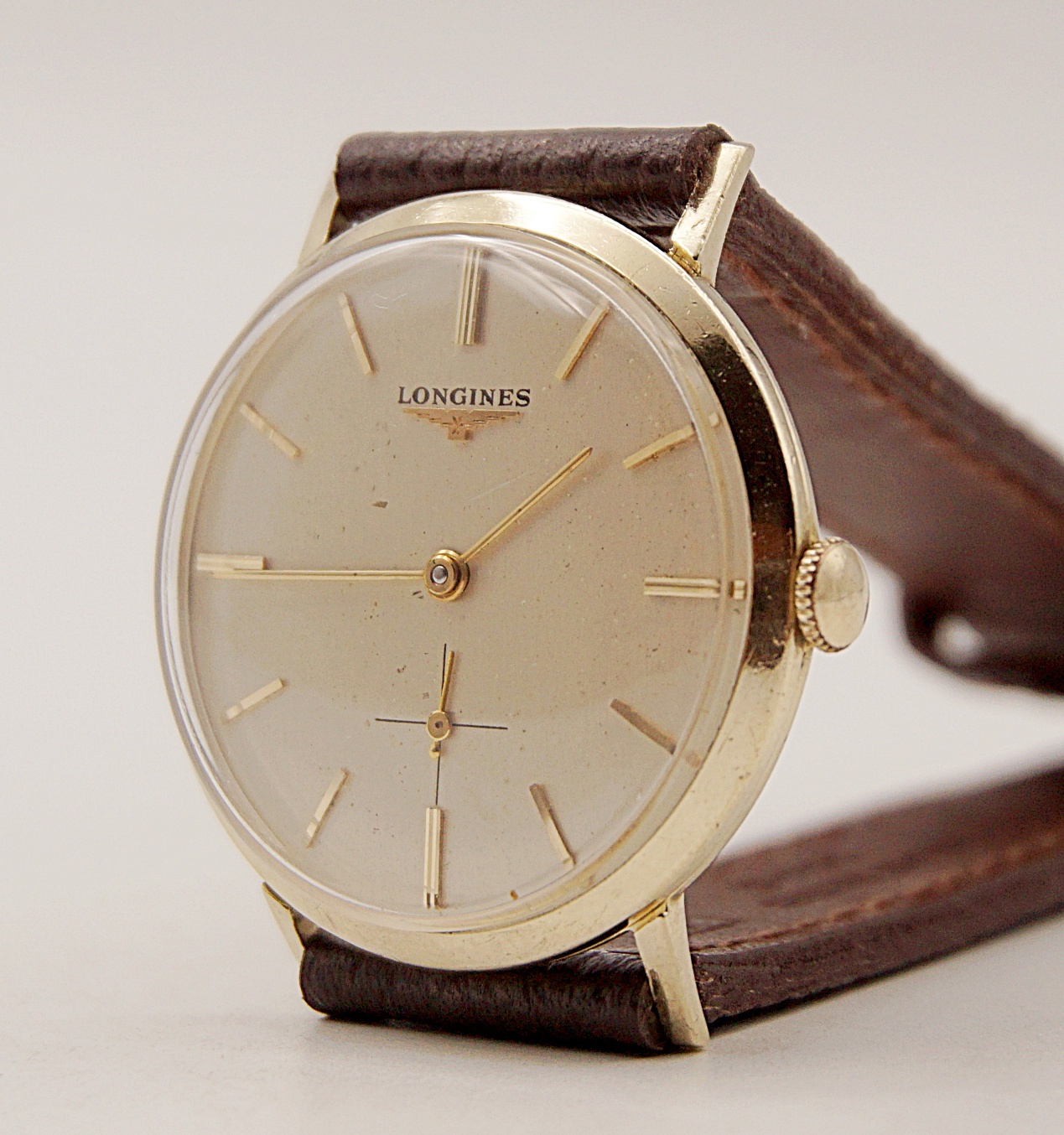 นาฬิกาเก่า LONGINES ไขลานสองเข็มครึ่ง