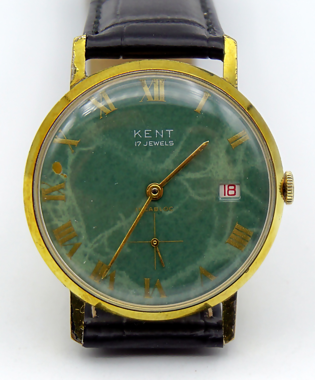 นาฬิกาเก่า KENT ไขลาน