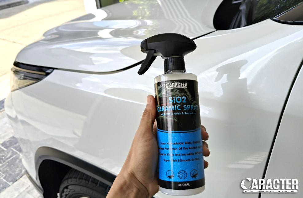 สเปรย์เคลือบสีเซรามิก CARACTER SiO2 Ceramic Spray