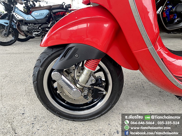 ★ฟรีดาวน์★VESPA SPRINT 125 I GET ABS ปี67 สีแดงสด ไมล์วิ่งน้อย เครื่องแน่นๆ ชุดสีสวยเวอร์ เครื่องดี ศูนย์ดี ราคา 77,500