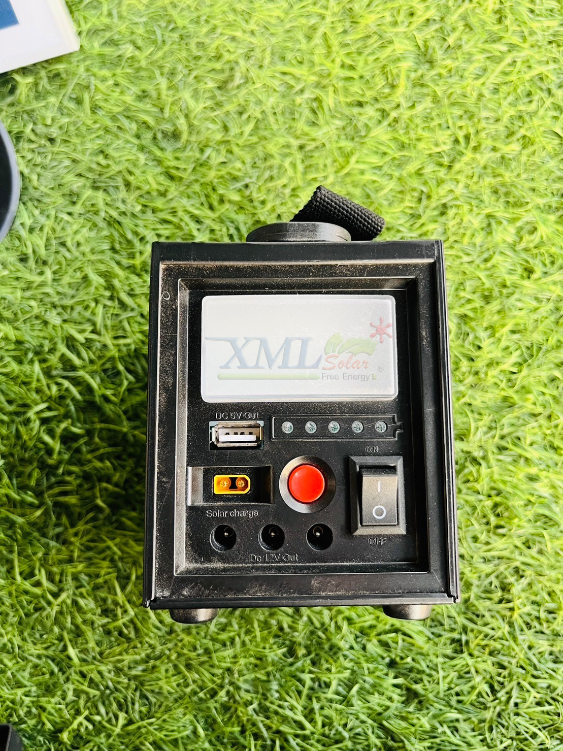 ชุดไฟโซล่าเซลล์อเนกประสงค์ ชุดนอนนา 100W 12000mAh (แสง : ขาว)