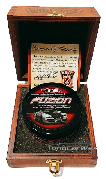Wolfgang Fuzion Carnauba Polymer Estate Wax
