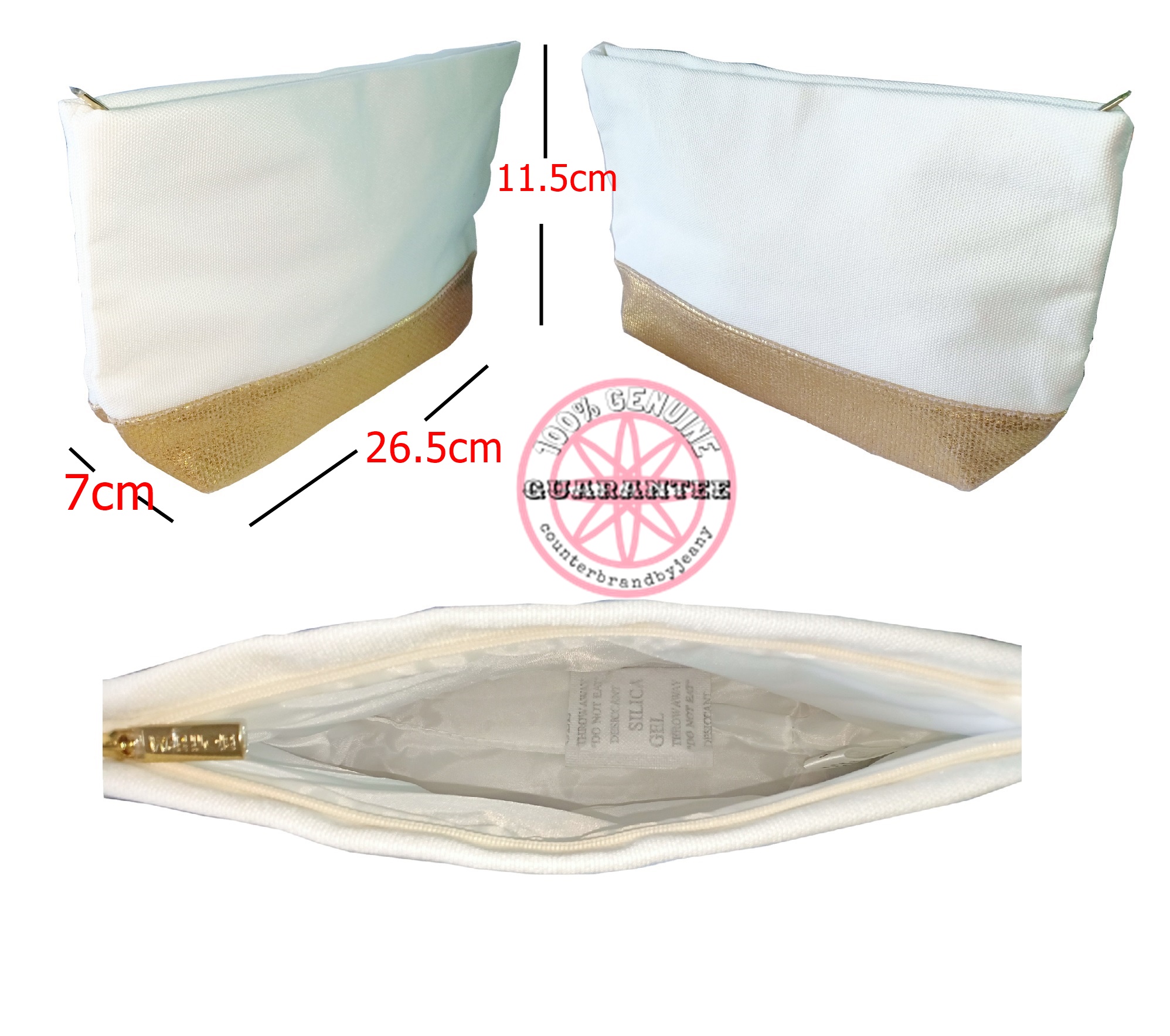 BIOTHERM White Gold Empty Women Pouch (พร้อมส่ง)